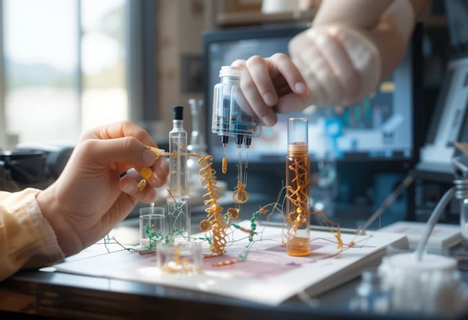 fix or create scientific illustrations and graphics