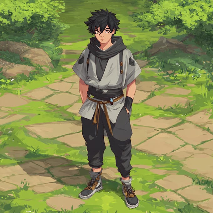 illustrate your anime or roleplaying character oc