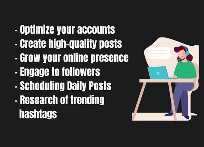 be your social media manager