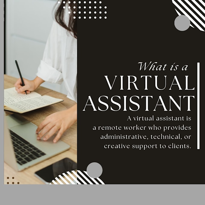 be your virtual assistant for social media, canva design,
