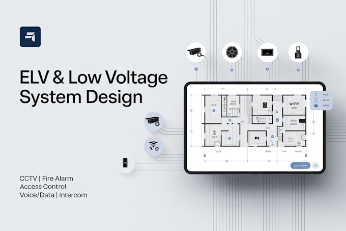 Design low voltage, cctv, fire alarm, access control, and elv systems ...