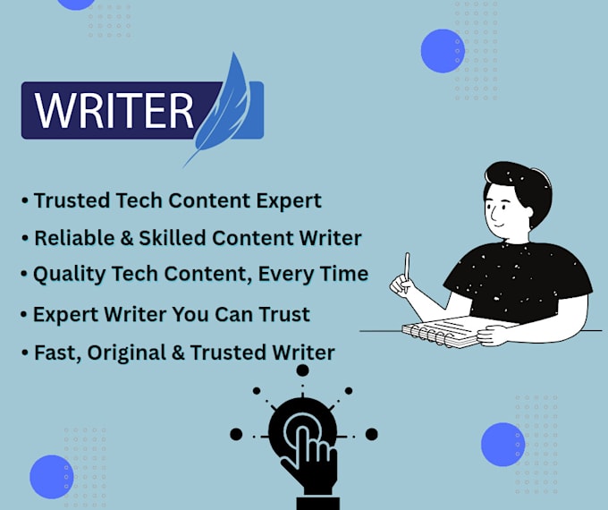 write tech blog posts