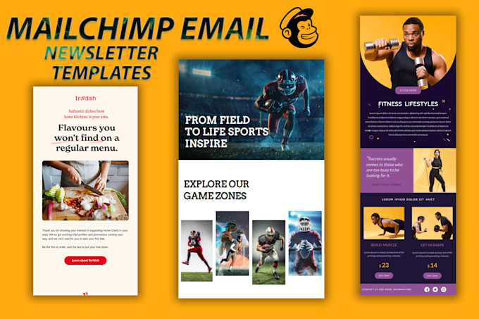 mailchimp marketing and template design