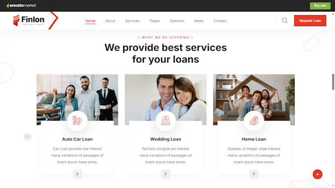 build responsive loan website mortgage broker website business loan website
