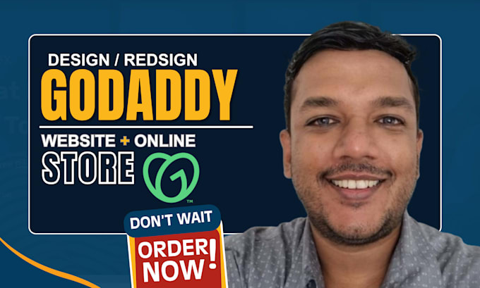 design or redesign professional godaddy website for business