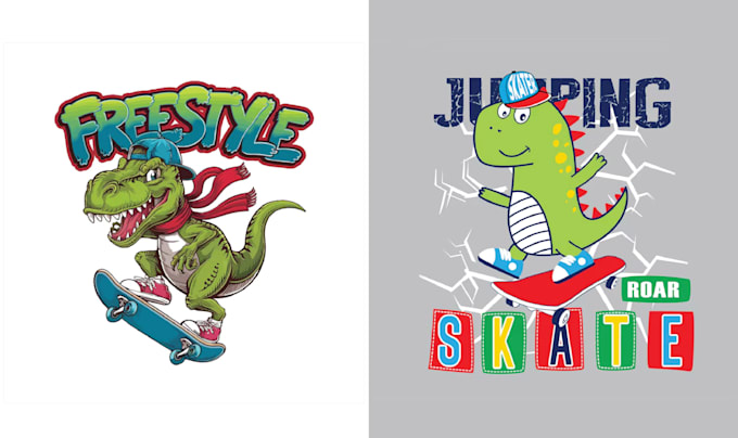 design retro vector skateboarder crocodile logo