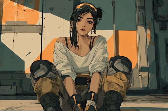 create a character design sheet for comic, dnd, anime, etc
