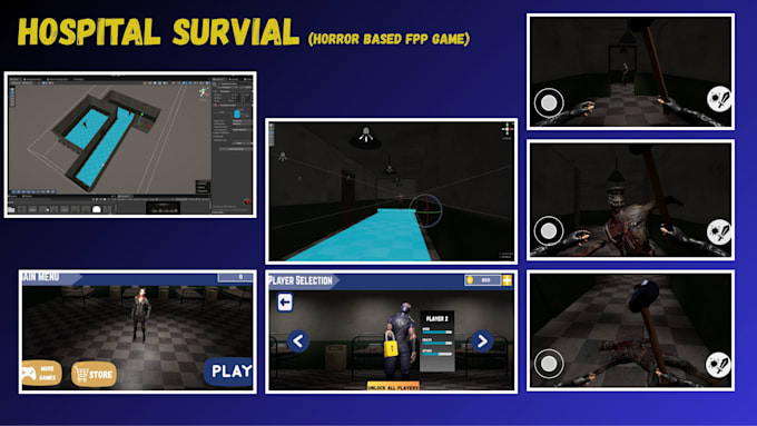 build your dream 3d game in unity for PC, android and ios