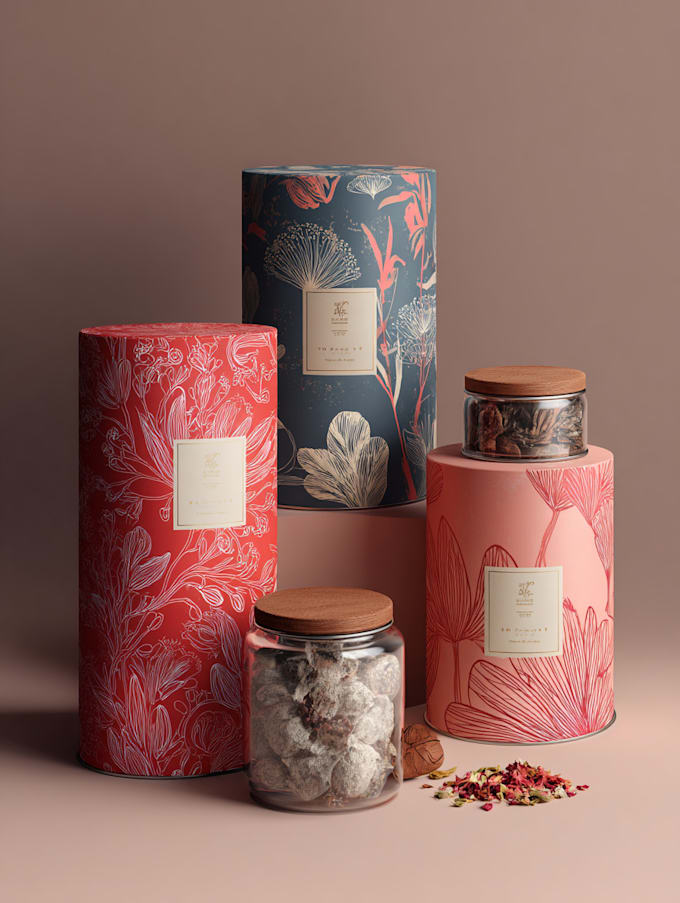 Design product packaging, label, box and tube by Miguelangelroye | Fiverr