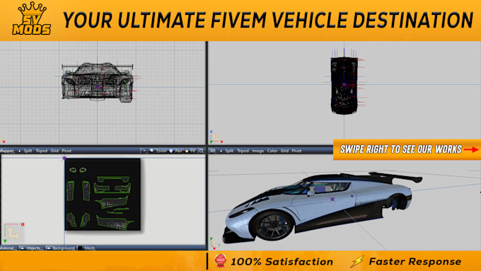 modify fivem vehicles livery, sirens, brand removal and more