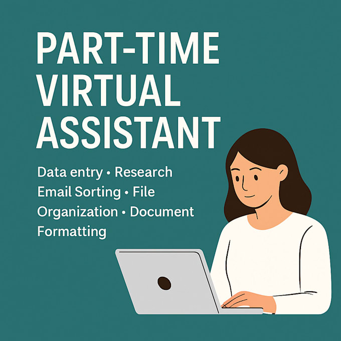 be your reliable virtual assistant for admin, data, research and more