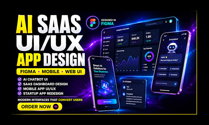 design a responsive website UI UX in figma