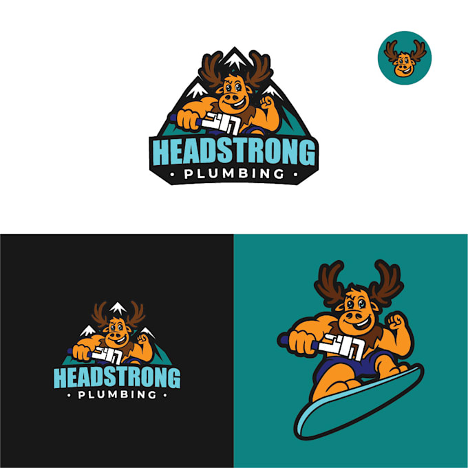 design a professional plumbing, heating, electrical, and solar logo