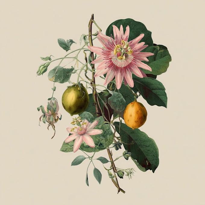make botanical product illustration