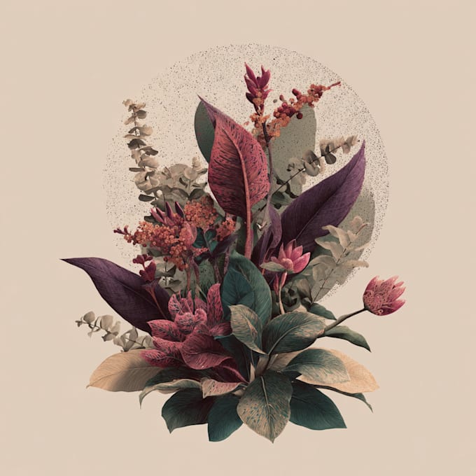 make botanical product illustration