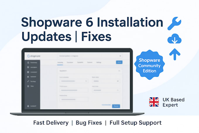 fix shopware6, do shopware shop update, install shopware community edition