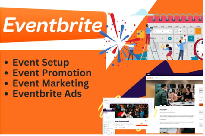 do successfully event promotion, eventbrite setup, event flyer design
