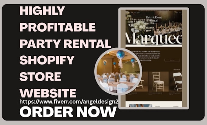 design party rental event management event planning photo booth rsvp website