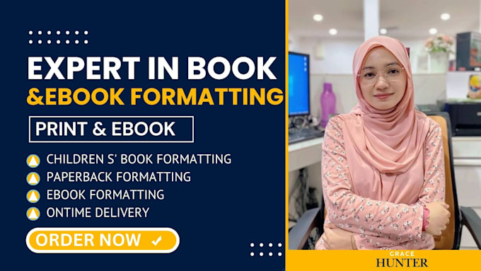 do amazon KDP book formatting,paperback formatting, and kindle ebook formatting