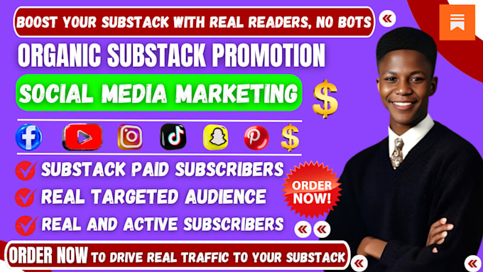 do organic substack promotion, substack page link promotion to boost subscribers