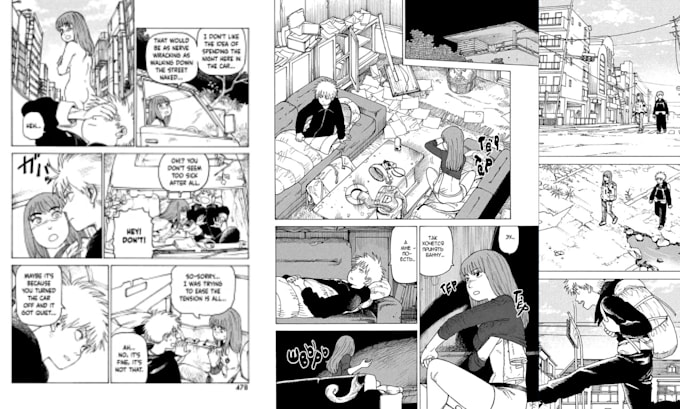 Draw pencil sketch black and white manga pages that tells your story by ...