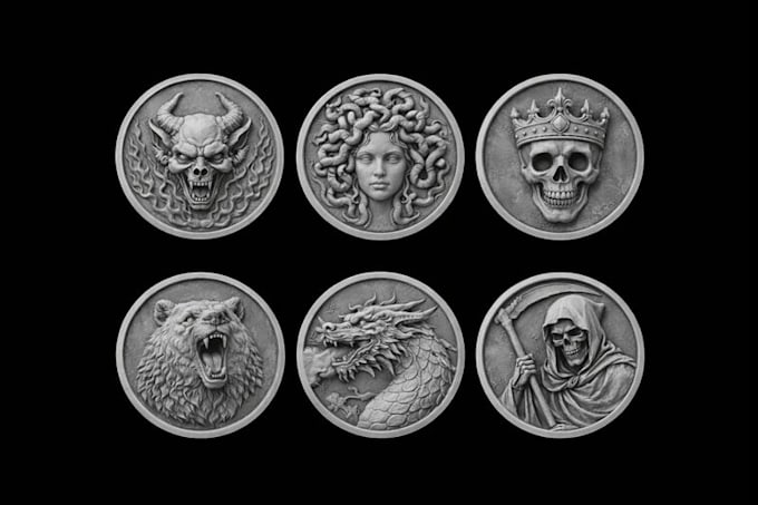 create high quality stl files for 3d coin printing
