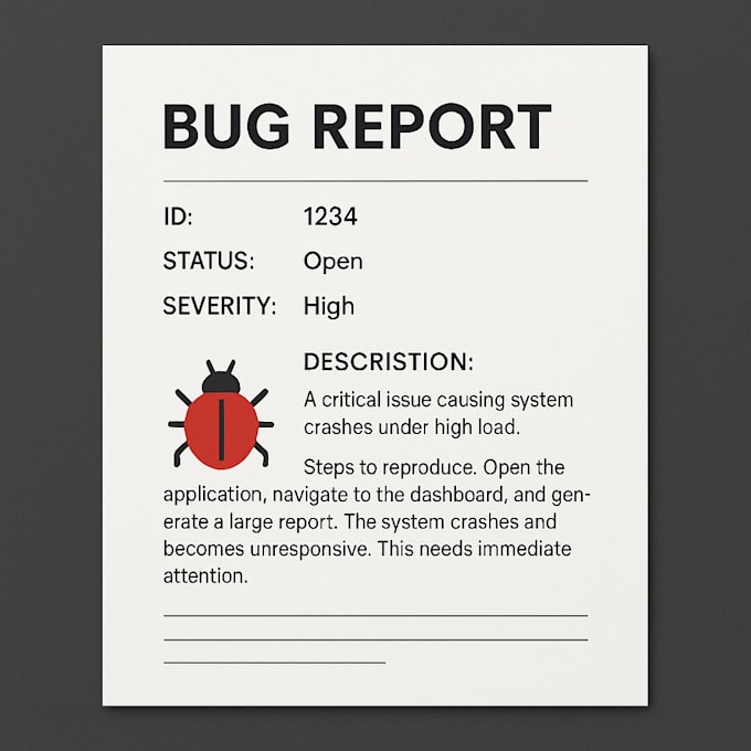 manual test for your website or web app