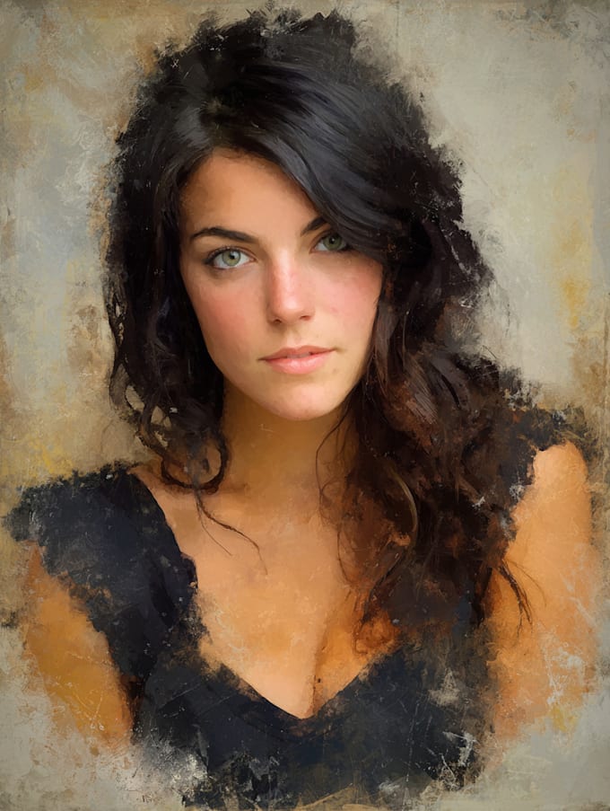 do classical baroque oil painting portrait and illustration