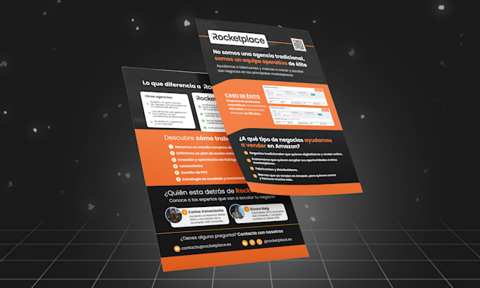 design flyers, brochures, and corporate presentations