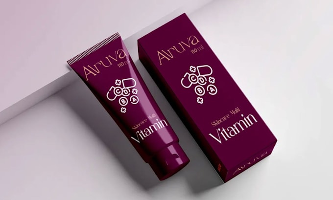 do product packaging, bottle and supplement label design
