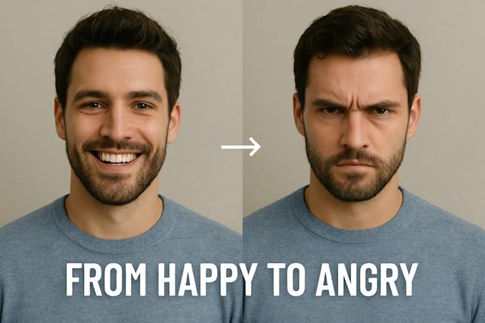 change facial expressions with realistic ai editing