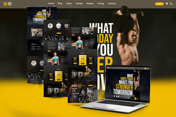 design responsive figma landing page,figma website design