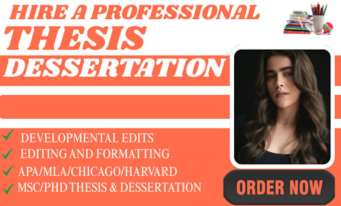 format, edit and proofread thesis or dissertation in 24 hours
