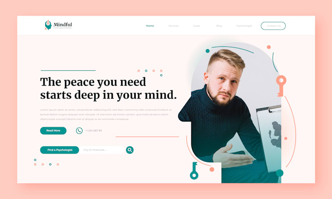 do custom website with react, next js