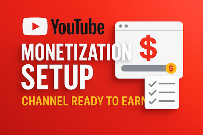 help you set up and optimize your youtube channel for monetization