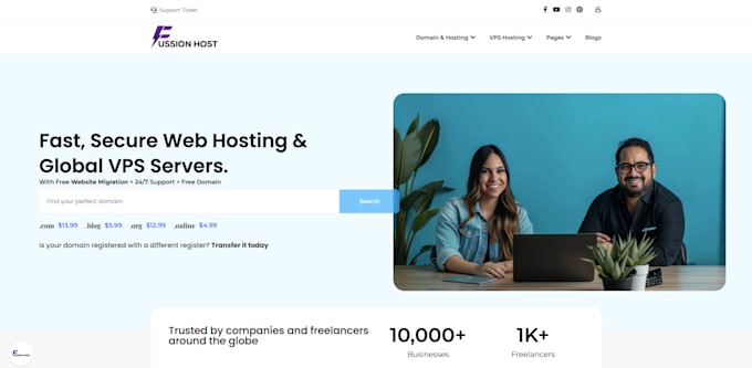 wordpress website design redesign SEO ready