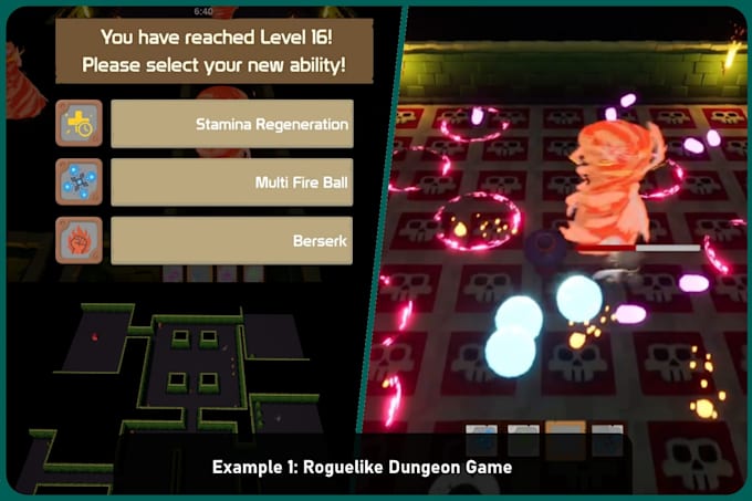 develop 2d and 3d video games