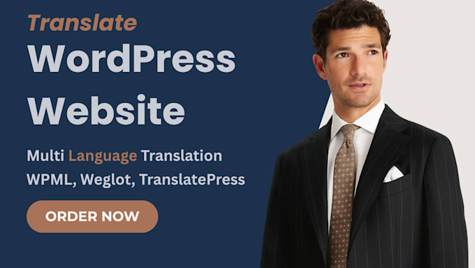 translate wordpress website into multi language