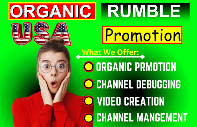do organic rumble promotion, rumble video views, rumble promotion video SEO
