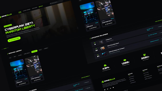 design frontend and backend websites