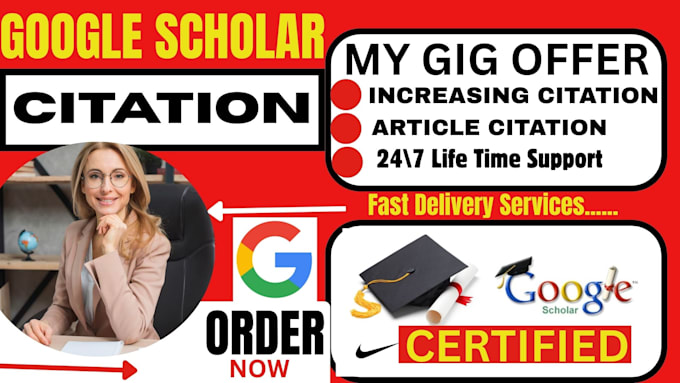 increase legitimate google scholar citation using researchgate and journals