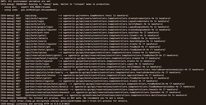 build a scalable golang backend with rest API and database integration