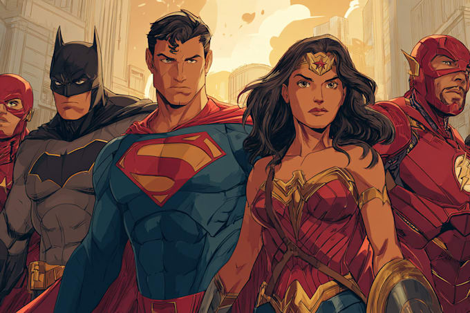 draw superhero comic book artist comic art