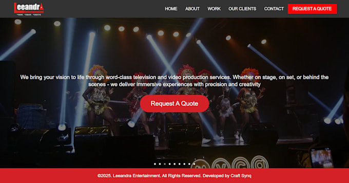 design a responsive SEO optimized business website