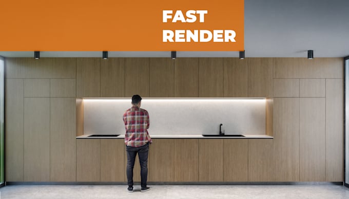 design a 3d kitchen with rhino and enscape render