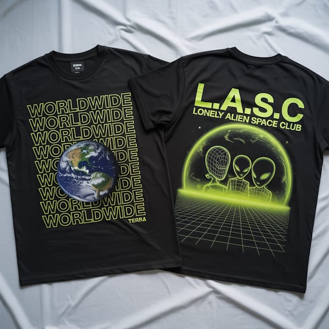 create a tshirt design in modern streetwear style