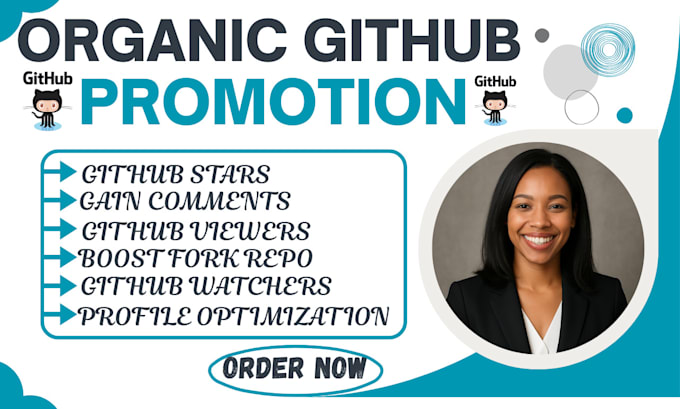 do organic github promotion to gain followers viewers and traffic