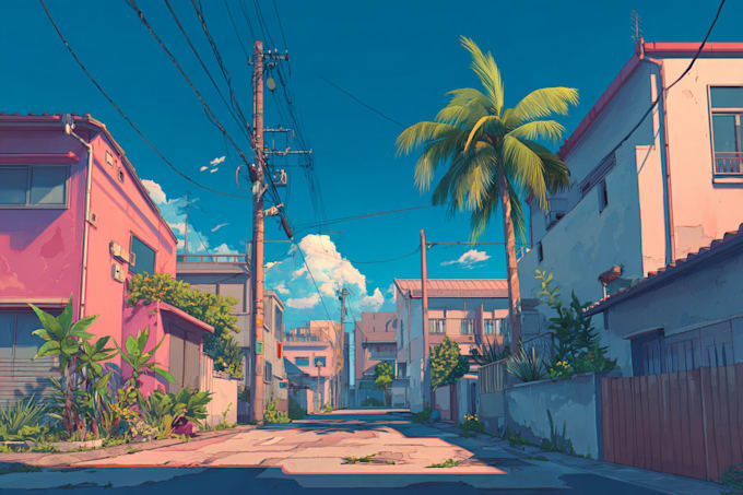 do anime bg, visual novel bg, 2d background for game