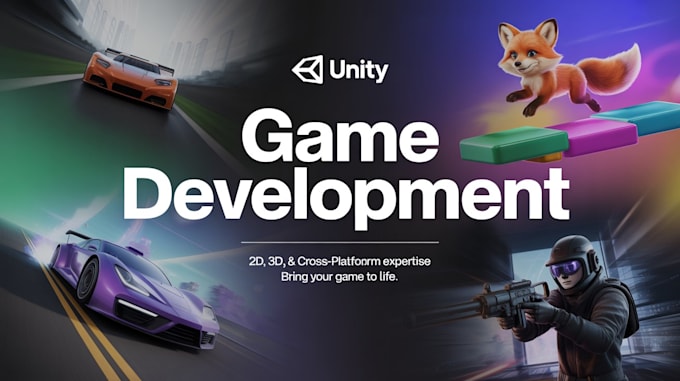 Develop unity game multiplayer game mobile game development 2d game ...