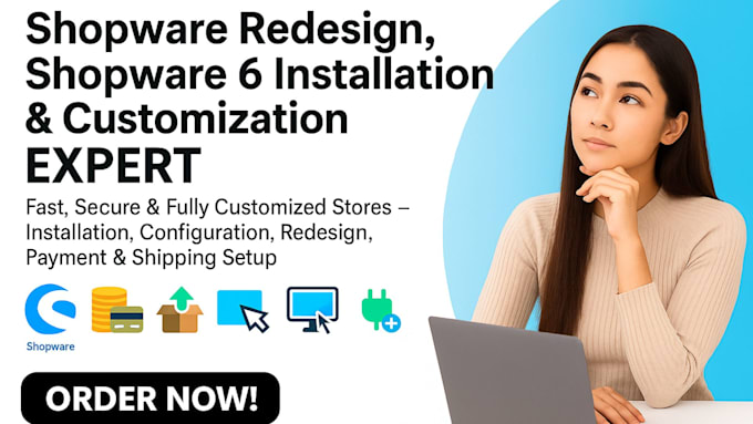 install, configure and customize your shopware 6 store professionally